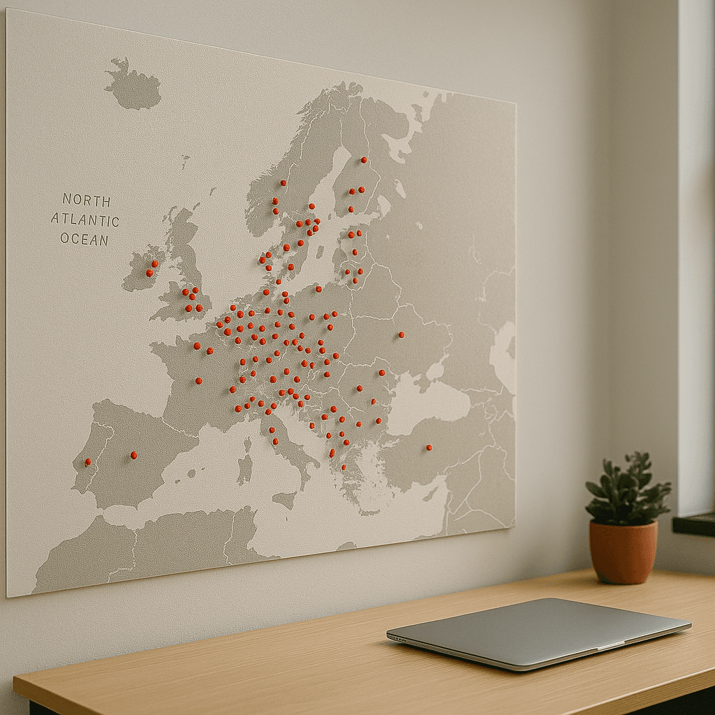 Clients map